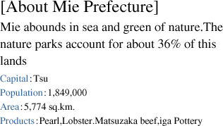 About Mie Prefecture
